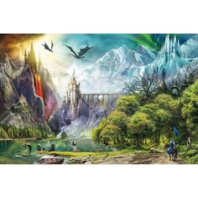 Puzzle Domnia Dragonilor, 3000 Piese Ravensburger - 1